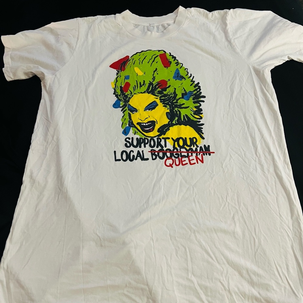 Local boogeyman support your local Queen shirt